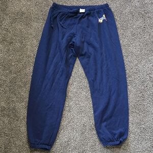 Pink Navy Blue Joggers